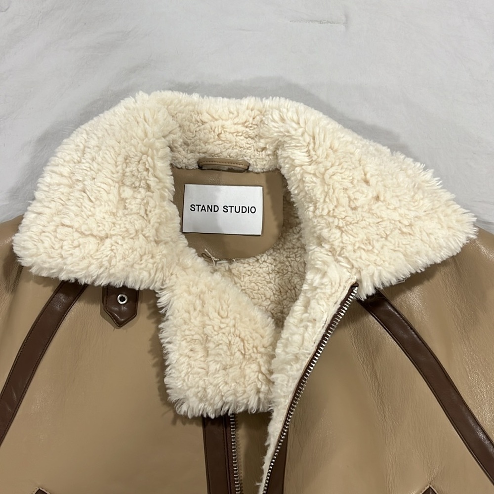 Stand Studio Rind Jacket Size 4 - Picture 6 of 10